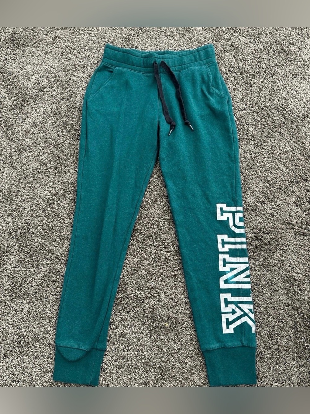 PINK VS Green Joggers Size XS 0370